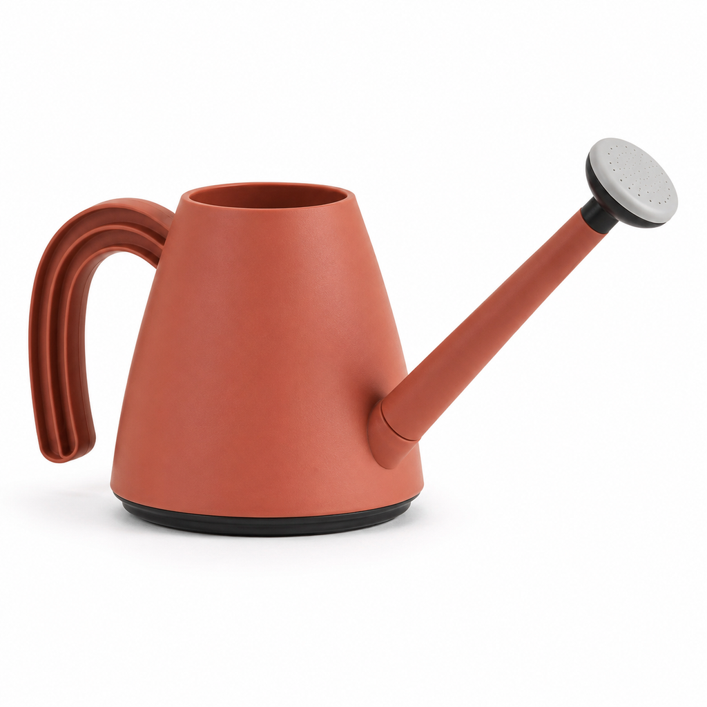1.8L Long Spout Watering Can with Detachable Sprinkler Head