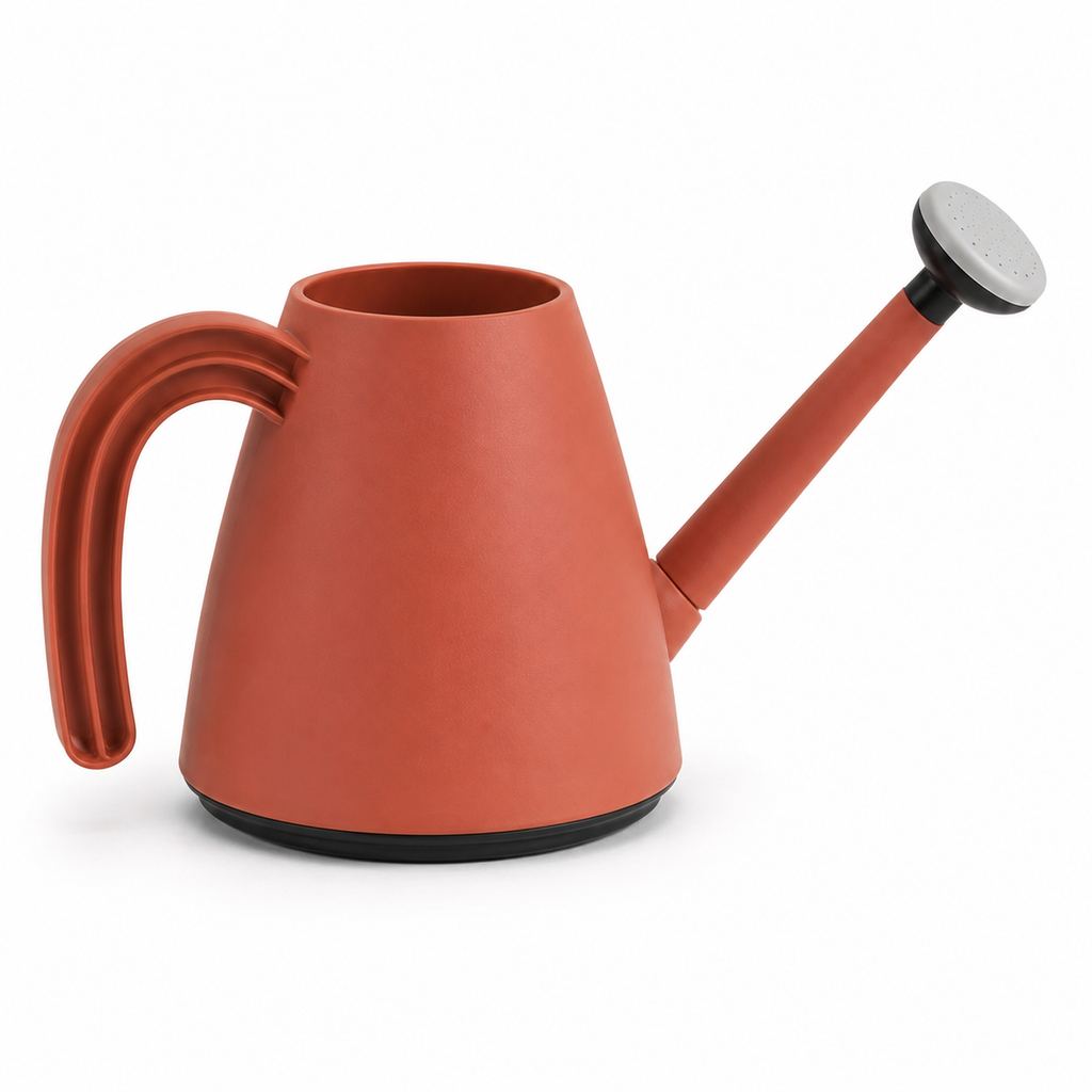 1.8L Long Spout Watering Can with Detachable Sprinkler Head