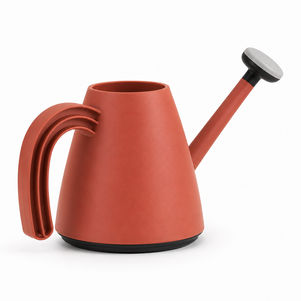1.8L Long Spout Watering Can with Detachable Sprinkler Head